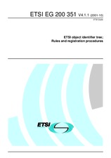 Die Norm ETSI EG 200351-V4.1.1 16.10.2001 Ansicht