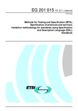 Die Norm ETSI EG 201015-V1.2.1 28.5.1999 Ansicht