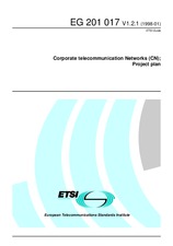 Die Norm ETSI EG 201017-V1.2.1 31.1.1998 Ansicht