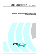 Die Norm ETSI EG 201017-V1.4.1 20.11.2000 Ansicht