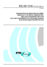 Die Norm ETSI EG 201018-V1.5.2 24.11.1998 Ansicht