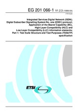 Die Norm ETSI EG 201066-1-V1.2.3 19.4.1999 Ansicht