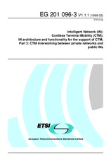 Die Norm ETSI EG 201096-3-V1.1.1 31.3.1998 Ansicht