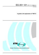 Die Norm ETSI EG 201121-V1.1.1 31.1.1998 Ansicht