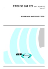 Die Norm ETSI EG 201121-V1.1.3 23.2.2000 Ansicht