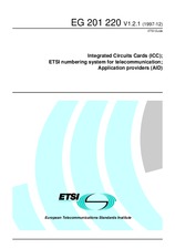UNGÜLTIG ETSI EG 201220-V1.2.1 31.12.1997 Ansicht