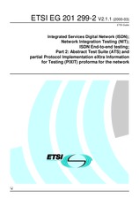 Die Norm ETSI EG 201299-2-V2.1.1 21.3.2000 Ansicht