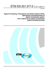Die Norm ETSI EG 201377-2-V1.3.1 16.11.2005 Ansicht