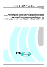 Die Norm ETSI EG 201450-V1.1.1 5.9.2000 Ansicht