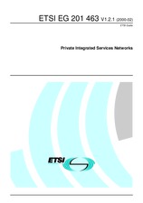 Die Norm ETSI EG 201463-V1.2.1 16.2.2000 Ansicht