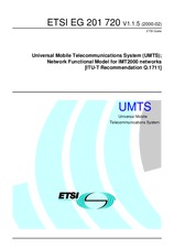 Die Norm ETSI EG 201720-V1.1.5 29.2.2000 Ansicht