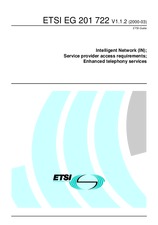 Die Norm ETSI EG 201722-V1.1.2 3.3.2000 Ansicht