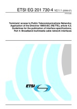Die Norm ETSI EG 201730-4-V2.1.1 11.7.2006 Ansicht