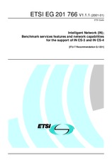 Die Norm ETSI EG 201766-V1.1.1 29.1.2001 Ansicht