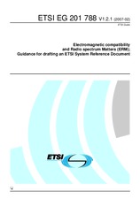 Die Norm ETSI EG 201788-V1.2.1 21.2.2007 Ansicht