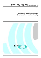 Die Norm ETSI EG 201793-V1.1.1 4.10.2000 Ansicht