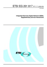 Die Norm ETSI EG 201817-V1.1.1 29.9.2000 Ansicht