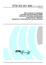 Die Norm ETSI EG 201838-V1.1.1 17.10.2000 Ansicht