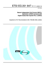 Die Norm ETSI EG 201847-V1.1.1 5.12.2000 Ansicht