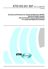 Die Norm ETSI EG 201897-V1.1.1 4.5.2001 Ansicht