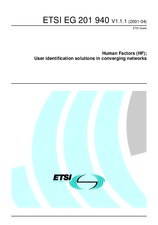 Die Norm ETSI EG 201940-V1.1.1 3.4.2001 Ansicht