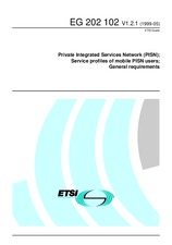 UNGÜLTIG ETSI EG 202102-V1.2.1 21.5.1999 Ansicht