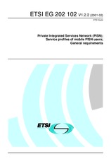 Die Norm ETSI EG 202102-V1.2.2 13.2.2001 Ansicht