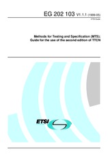 Die Norm ETSI EG 202103-V1.1.1 28.5.1999 Ansicht