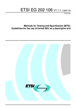 Die Norm ETSI EG 202106-V1.1.1 25.10.1999 Ansicht
