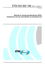 Die Norm ETSI EG 202106-V2.1.1 4.11.2003 Ansicht