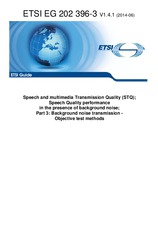 Die Norm ETSI EG 202396-3-V1.4.1 5.6.2014 Ansicht