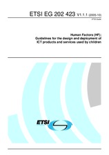 Die Norm ETSI EG 202423-V1.1.1 7.10.2005 Ansicht