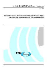 Die Norm ETSI EG 202425-V1.1.1 15.2.2007 Ansicht