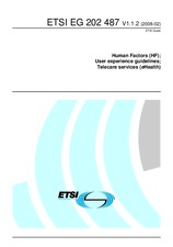 Die Norm ETSI EG 202487-V1.1.2 19.2.2008 Ansicht