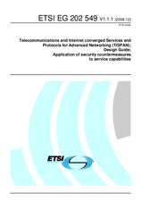 Die Norm ETSI EG 202549-V1.1.1 8.12.2006 Ansicht
