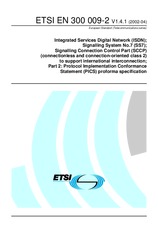 Die Norm ETSI EN 300009-2-V1.4.1 15.4.2002 Ansicht