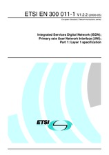 Die Norm ETSI EN 300011-1-V1.2.2 24.5.2000 Ansicht