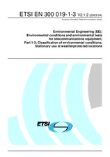 Die Norm ETSI EN 300019-1-3-V2.1.2 30.4.2003 Ansicht