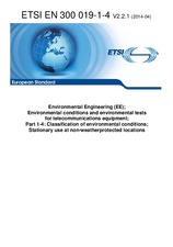 Die Norm ETSI EN 300019-1-4-V2.2.1 25.4.2014 Ansicht