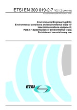 Die Norm ETSI EN 300019-2-7-V2.1.2 19.9.2001 Ansicht