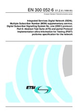 Die Norm ETSI EN 300052-6-V1.2.4 30.6.1998 Ansicht