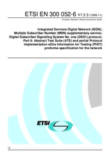 Die Norm ETSI EN 300052-6-V1.3.3 3.11.1999 Ansicht