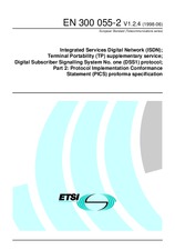 Die Norm ETSI EN 300055-2-V1.2.4 30.6.1998 Ansicht