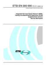 Die Norm ETSI EN 300090-V1.2.1 6.12.2000 Ansicht