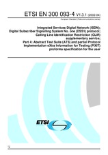 Die Norm ETSI EN 300093-4-V1.3.1 22.4.2002 Ansicht