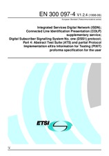 Die Norm ETSI EN 300097-4-V1.2.4 30.6.1998 Ansicht