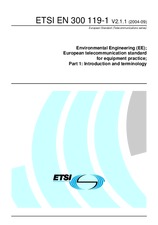 Die Norm ETSI EN 300119-1-V2.1.1 30.9.2004 Ansicht