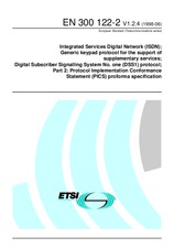 Die Norm ETSI EN 300122-2-V1.2.4 30.6.1998 Ansicht