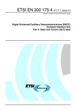 Die Norm ETSI EN 300175-4-V1.7.1 7.7.2003 Ansicht