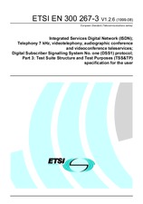Die Norm ETSI EN 300267-3-V1.2.6 31.8.1999 Ansicht